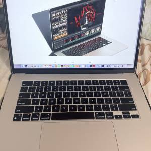 macbook air M2 8g 256 15” 有盒行貨齊件apple notebook
