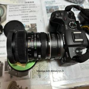 Repair Cost Checking For Mamiya-Sekor C 80mm F/1.9 抹鏡清潔、光圈維修、重新組...