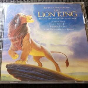 迪士尼 Disney 獅子王 電影原聲 The Lion King Original Moton Picture Soundtrack...