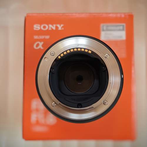 sony fe 50 1.8