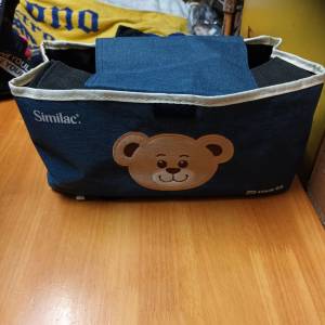 全新熊仔手推車掛袋 $20