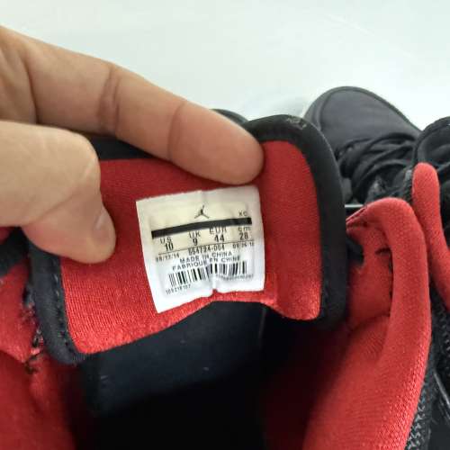 Nike Air Jordan 1 Mid 中筒 "Fir Red, Black" US10