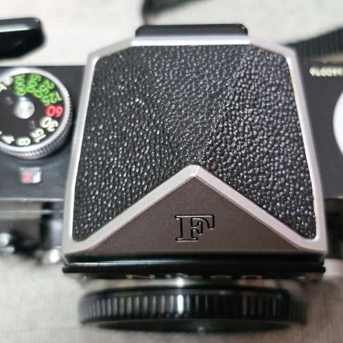 Nikon 大F 銀尖頂 + 黑色露銅機身
