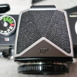 Nikon 大F 銀尖頂 + 黑色露銅機身