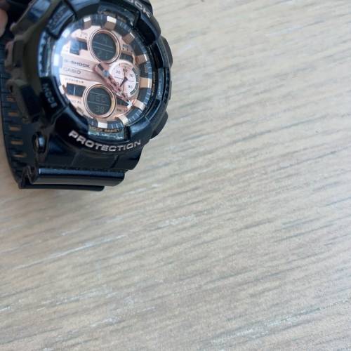 G-SHOCK 玫瑰金電子手錶