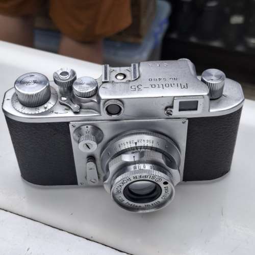 MINOLTA-35 + SUPER ROKKOR 45MM F2.8 全正常