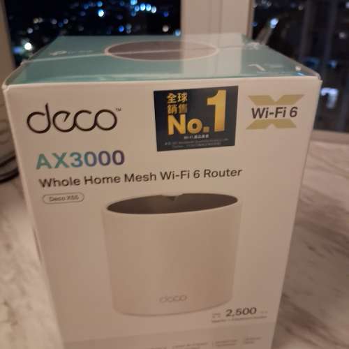全新未開 tp-link Deco X55 AX3000 Wi-Fi 6 Routre