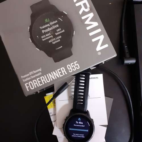 garmin 955 with invoice and box