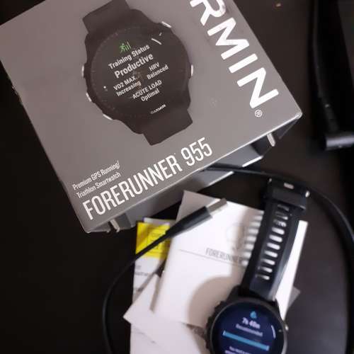 garmin 955 with invoice and box