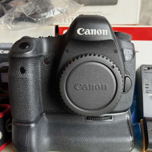 Canon 6d 連直倒 body only 單反相機 camera 人像鏡 24-70 2.8