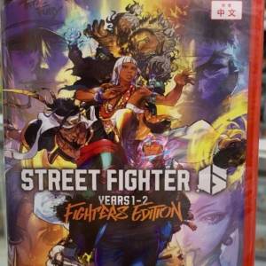 全新Switch 2 Street Fighter 6 Years 1-2 Edition (街頭霸王6)