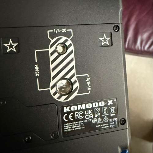 RED Komodo X + Smallrig Cage + Base Plate Kit (Brand new condition)