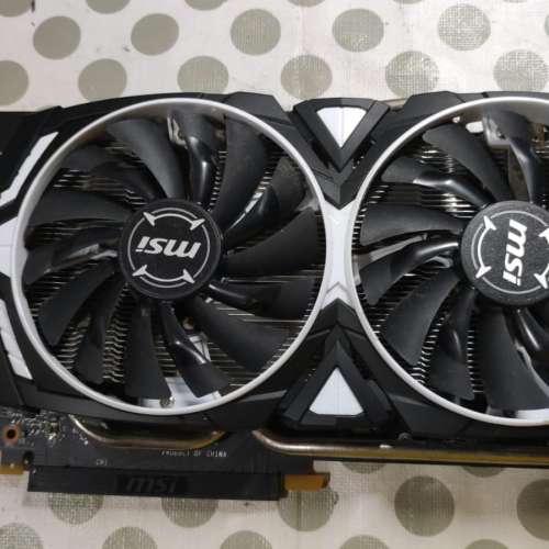 GeForce GTX 1060 ARMOR 6G OCV1 Gddr5 192bit 顯示卡