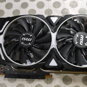 GeForce GTX 1060 ARMOR 6G OCV1 Gddr5 192bit 顯示卡