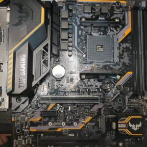 ASUS TUF B350M-PLUS GAMING  Micro-ATX 主版 Socket AM4