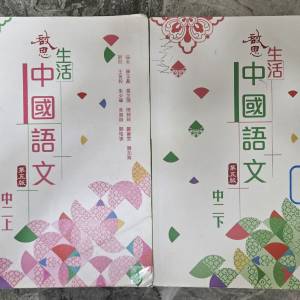 放2本中二中文書