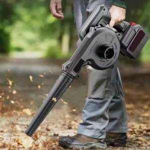 Air Blower 2-In-1 Cordless, Vacuum Cleaner -STRONG Wind !! (Powerful engine)