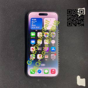 $(4) 95%新 iPhone 14 Pro 256GB 黑色 港行