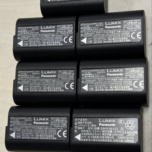 Panasonic Lumix BLK-22