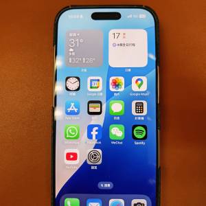 99%新 Iphone 16 pro 257GB 白色