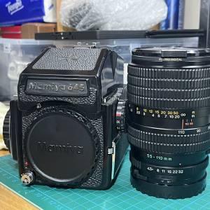 Mamiya M645 + 55-110mm f/4.5