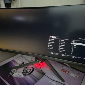 asus pg348q 21:9曲面顯示器
