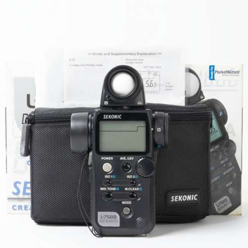 || Sekonic L-758D Digitalmaster Light Meter with full packing ||