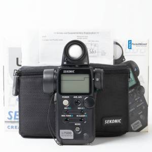 || Sekonic L-758D Digitalmaster Light Meter with full packing ||
