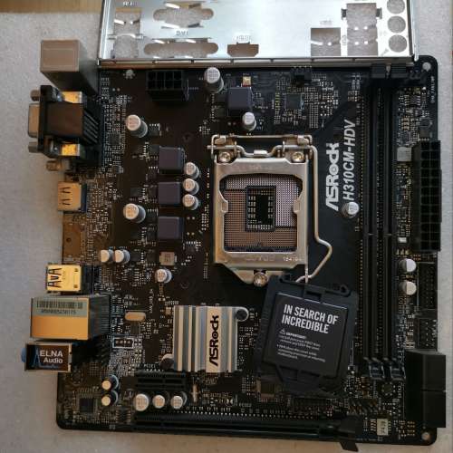 Asrock H310CM-HDV MB (壞/冇畫面)
