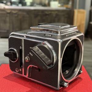 Hasselblad 501CM medium format film camera with A12 back