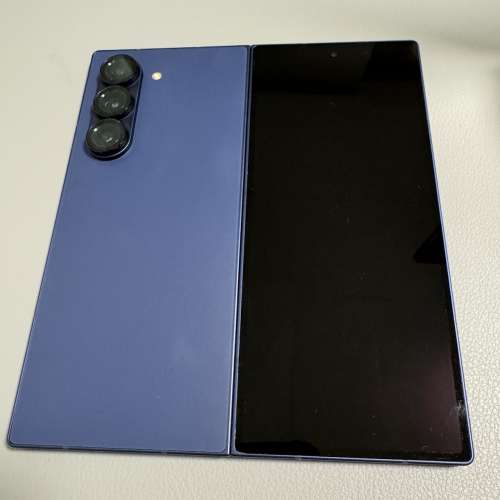 Samsung Galaxy Z Fold 6 12GB＋512GB（藍色）