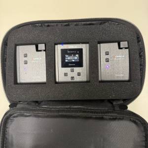 Comica BoomX-U UHF 一拖二 無線咪 wireless microphone 連 Lav mic 夾咪