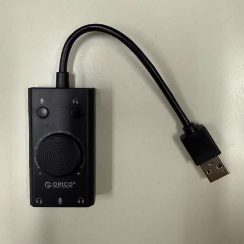 ORICO Sound Adapter SC2  USB 音效卡 免驅動裝置