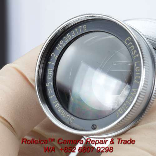Leica Summar 50 2.0 optically-museum-grade w/ rare SOOMP, ROLLEICA™ service