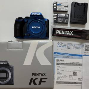 Pentax Kf blue + HD DA 16-85mm F3.5-5.6 ED DC WR