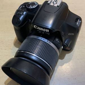 平用Canon Eos 450 D 連原廠18-55mm鏡頭鏡片清冇花