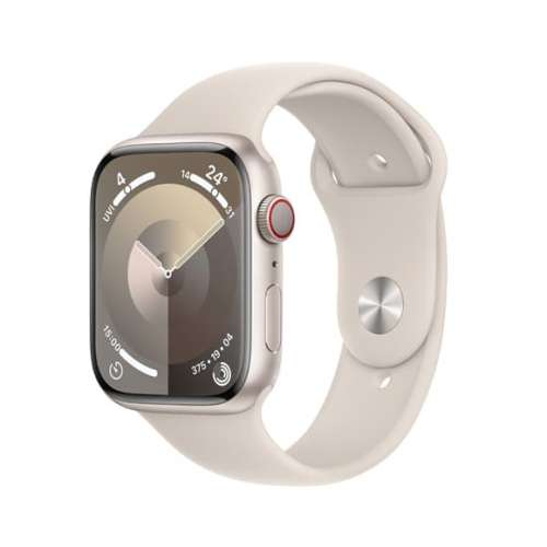 出售全新 Apple 蘋果 Watch Series 10 GPS + 流動網絡 45mm 銀色/玫瑰金色 行貨