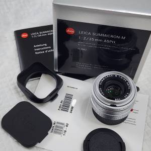 Leica Summicron-M 35mm f2 ASPH silver 11882