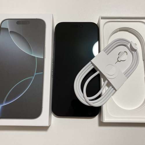 全新 iPhone 16 pro max 256gb eSim+實體sim 無鎖 原裝無拆 日/歐/英澳版 一年蘋果...