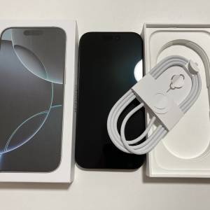 全新 iPhone 16 pro max 256gb eSim+實體sim 無鎖 原裝無拆 日/歐/英澳版 一年蘋果...