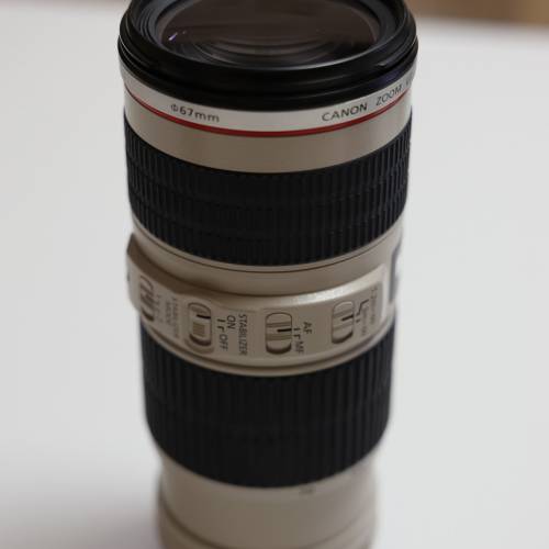 Canon EF 70-200mm F/4L IS USM 連濾鏡