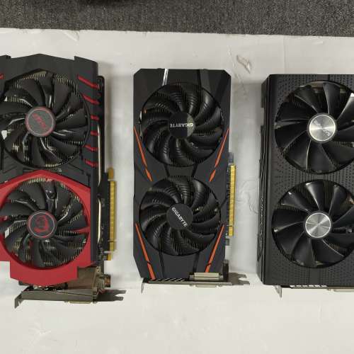 壞卡3張 rx580 8g 4g gt950