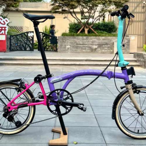 2025 最新車架配色 ACEOFFIX Y5 5速 鋁合金折叠車 送前後蛙燈叮叮