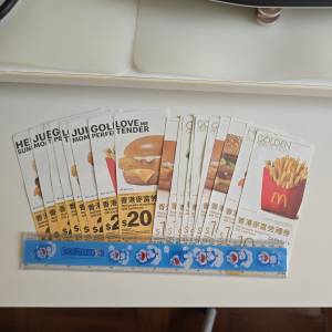 麥當勞現金劵 McDonald's cash coupon