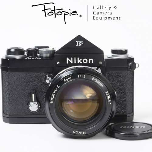 || Nikon F2 - Black (Apollo version) with Nikkor-S Auto 55mm F1.2 ||
