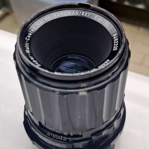 PENTAX 6X7 SUPER-MULTI-COATED MACRO-TAKUMAR 135MM F4
