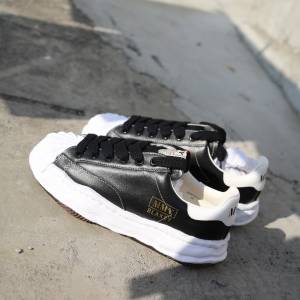 MMY MAISON MIHARA YASUHIRO Blakey Leather Low Black
