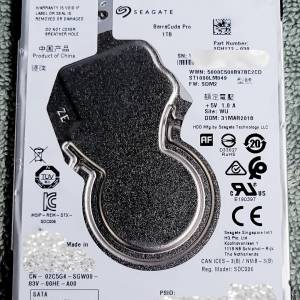 【二手硬碟批發】Seagate 2GH172-030 - 1TB 7200RPM SATA 7mm（超薄） 2.5" Hard D...