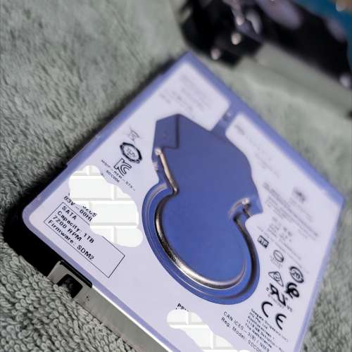 【二手硬碟批發】Seagate 2GH172-030 - 1TB 7200RPM SATA 7mm（超薄） 2.5" Hard D...
