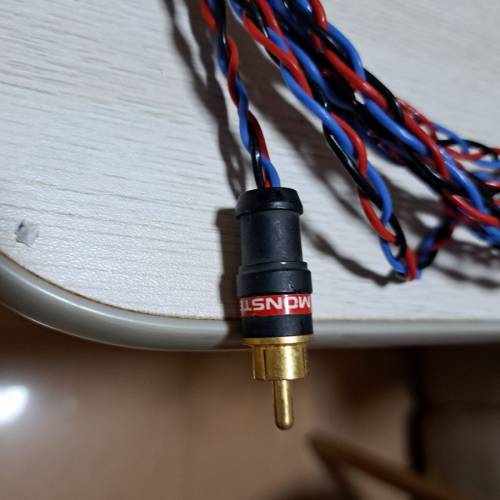 monster cable RCA 1條
